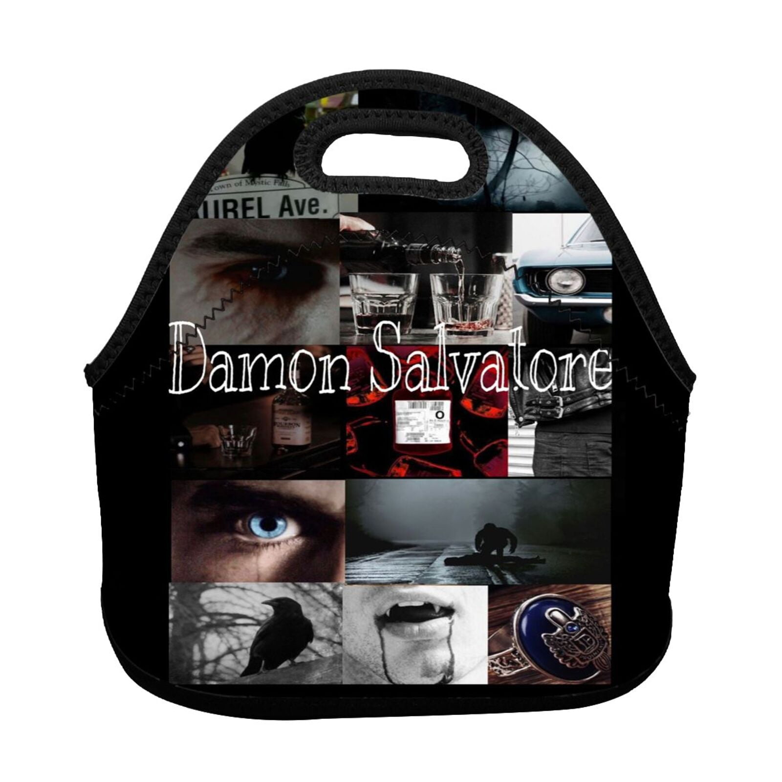 Damon Salvatore Neoprene Insutated Lunch Bag Cute Lunch Box Lunch Bag ...