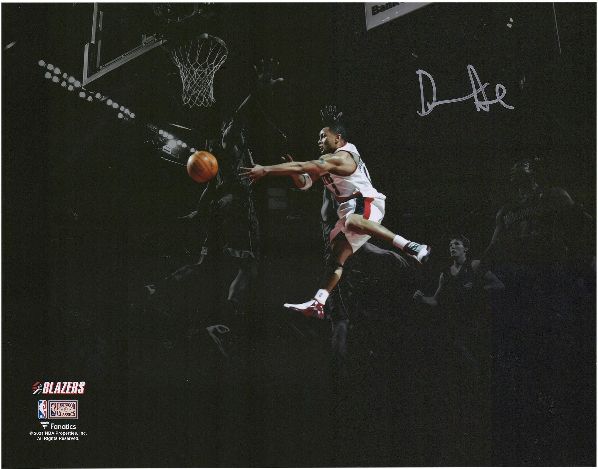 Damon Stoudamire Portland Trail Blazers Autographed 11