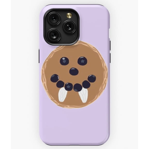 Damon's Pancakes Vampire Diaries Funny Fan Art Food A902 Phone Case for iPhone 11 to 17 Pro Max