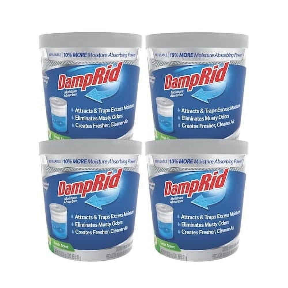 DampRid 11 oz. Fresh Scent Refillable Moisture Absorber (4-Pack)