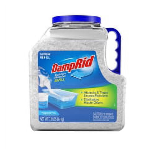 DampRid FG37 7.5 lb. Odorless Moisture Absorber Refill Tub - Walmart.com