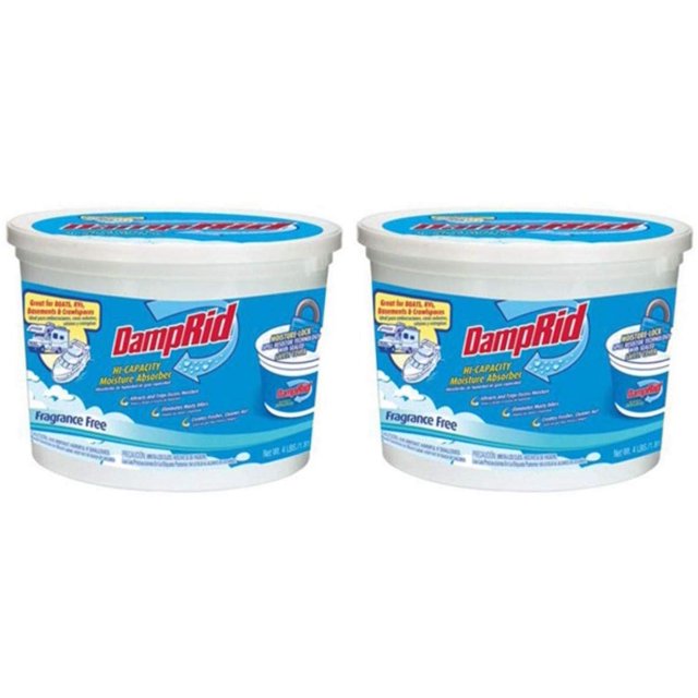 DampRid FG50T High Capacity Moisture Absorber for Damp Areas, Basements