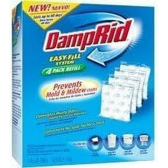 DampRid Moisture Absorber Unscented Easy Refill, 42 oz