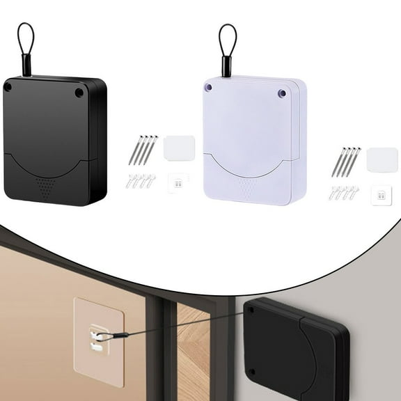 Damping Buffer Automatic Door Closer Sliding Door Uniform Speed Door Closer White Smile Home