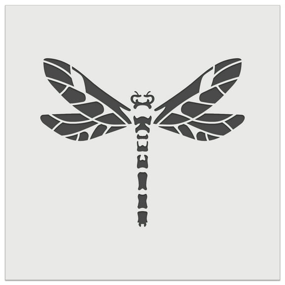 Damselfly Dragonfly Winged Insect Bug DIY Cookie Wall Craft Stencil - 3.5 Inch