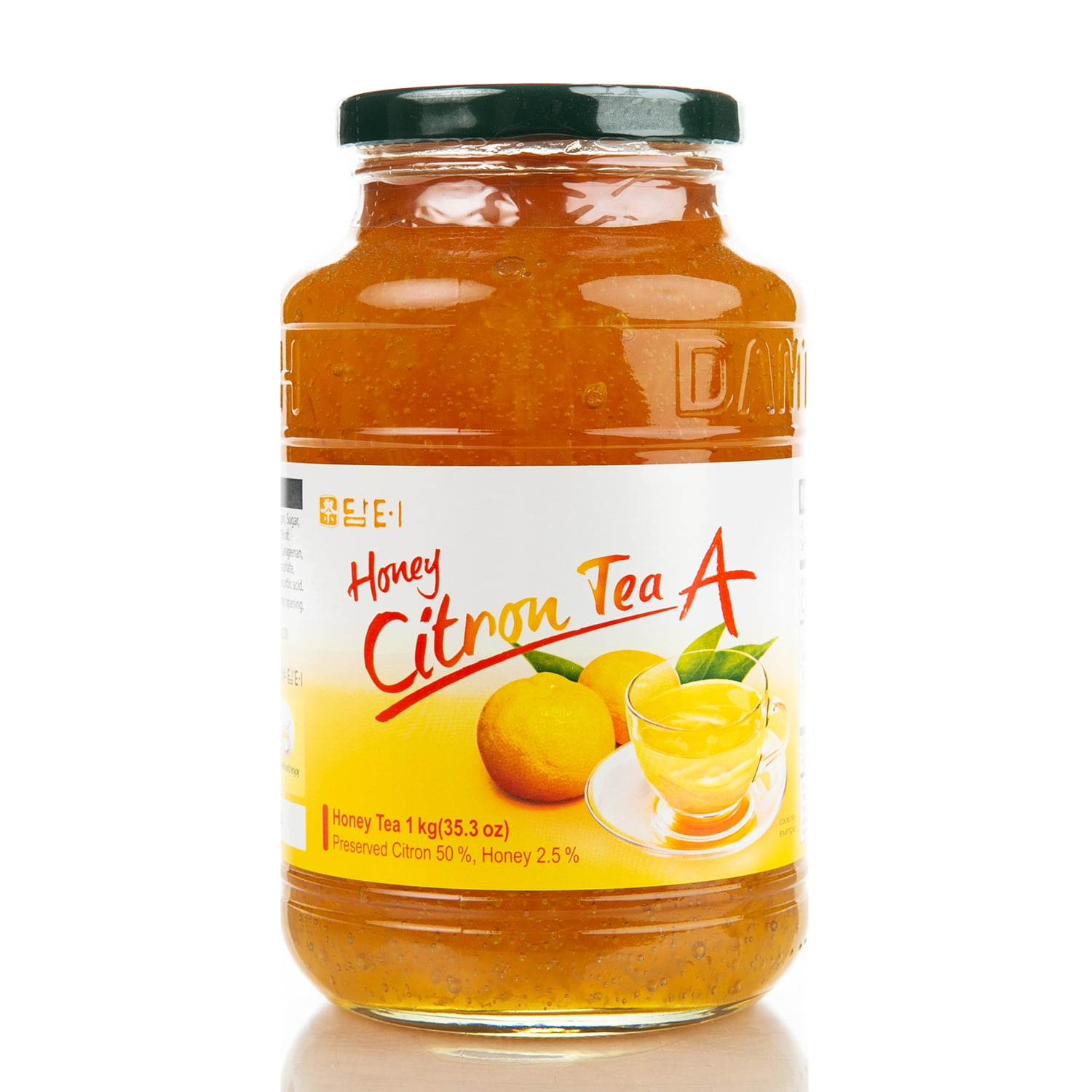 Damtuh Korean Honey Citron Tea, Citron Tea with Honey, Yuzu Marmalade, Yuzu Sauce for Salad, Citron Spread, Honey Citron Jam, 35.2 Oz 1000g