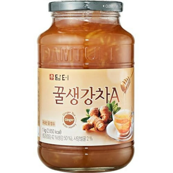 Damtuh Korean Honey Ginger Tea Yuja Preserves Yuzu Marmalade 2.20lb 1000g