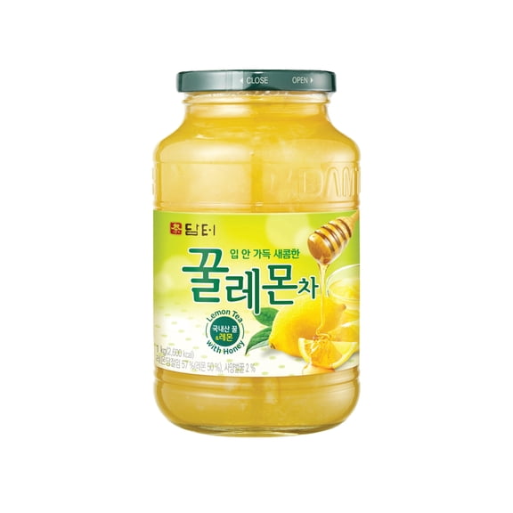 Damtuh Honey Lemon Tea, Sweet and Tangy Korean Fruit Marmalade Drink Base, 35.27 oz (1kg)
