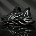thumbnail image 1 of Damyuan Air Cushion Sneakers for Men Mesh Breathable Walking Sport Youth Fashion Running Athletic Shoes Black Red Sneaker, 1 of 9