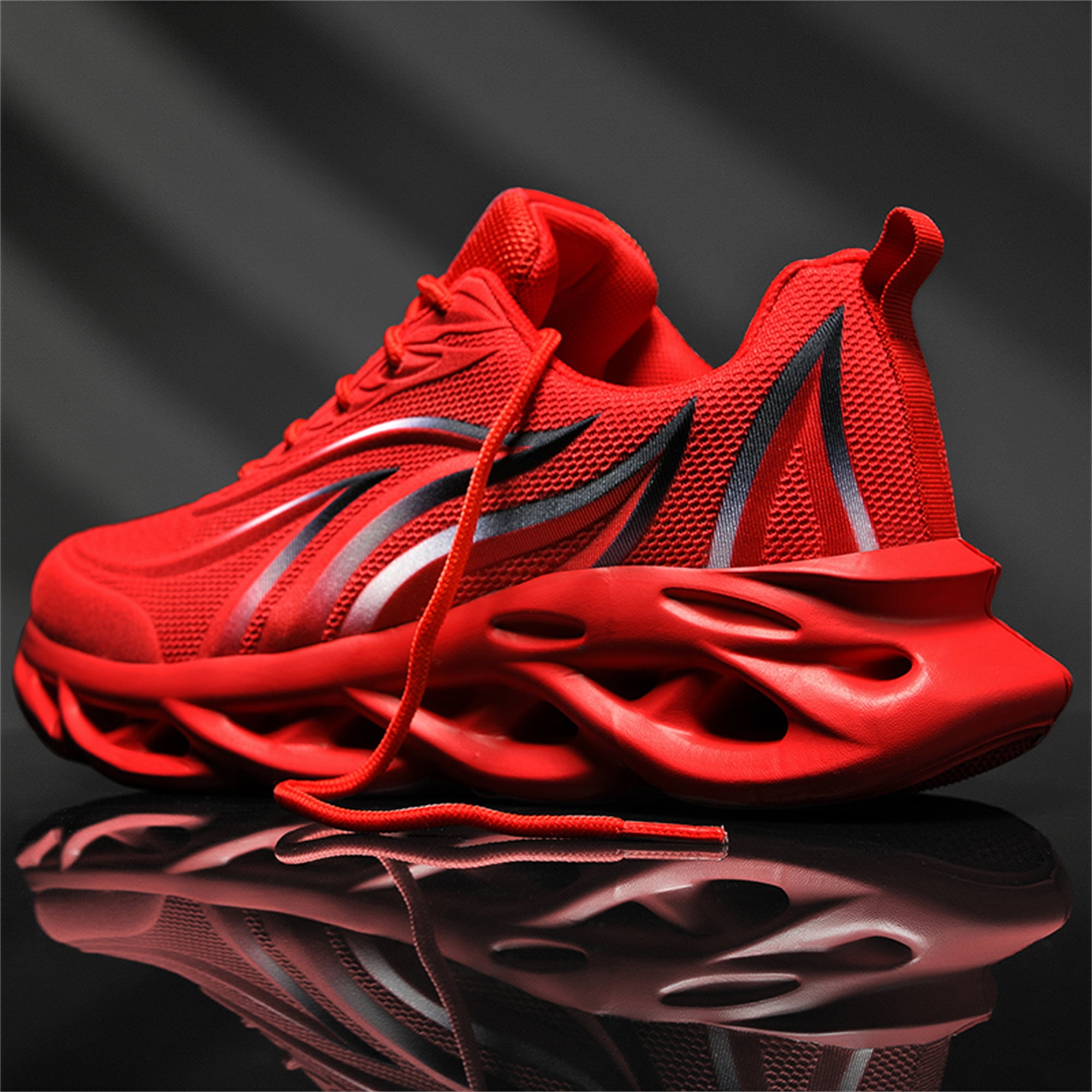 2019 men's fashion casual breathable sneakers air cushion running shoes