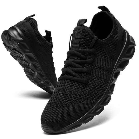 Damyuan Fashion Sneakers Mens Running Shoes Casual Slip on Walking Shoes Athletic Sport Lightweight Breathable Mesh Comfortable Sole