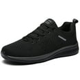 thumbnail image 1 of Damyuan Men's Fashion Sneakers Athletic Running Shoes Breathable Mesh Sports Shoes Lightweight Laced up Walking Gym Shoes Comfortable Non-slip Casual Shoes, 1 of 4