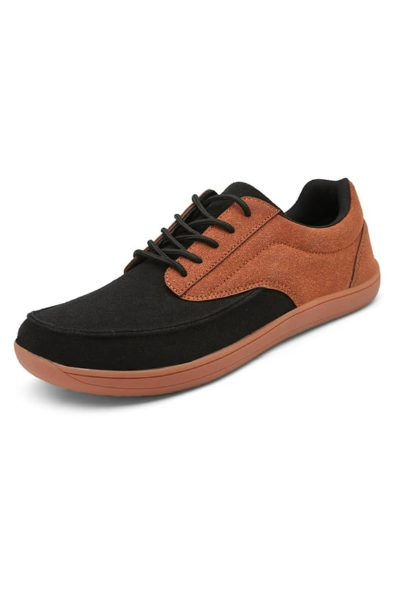 Damyuan Men's Wide Barefoot Shoes Comfortable Walking Boat Shoes Minimalist Slip-ons Sneakers