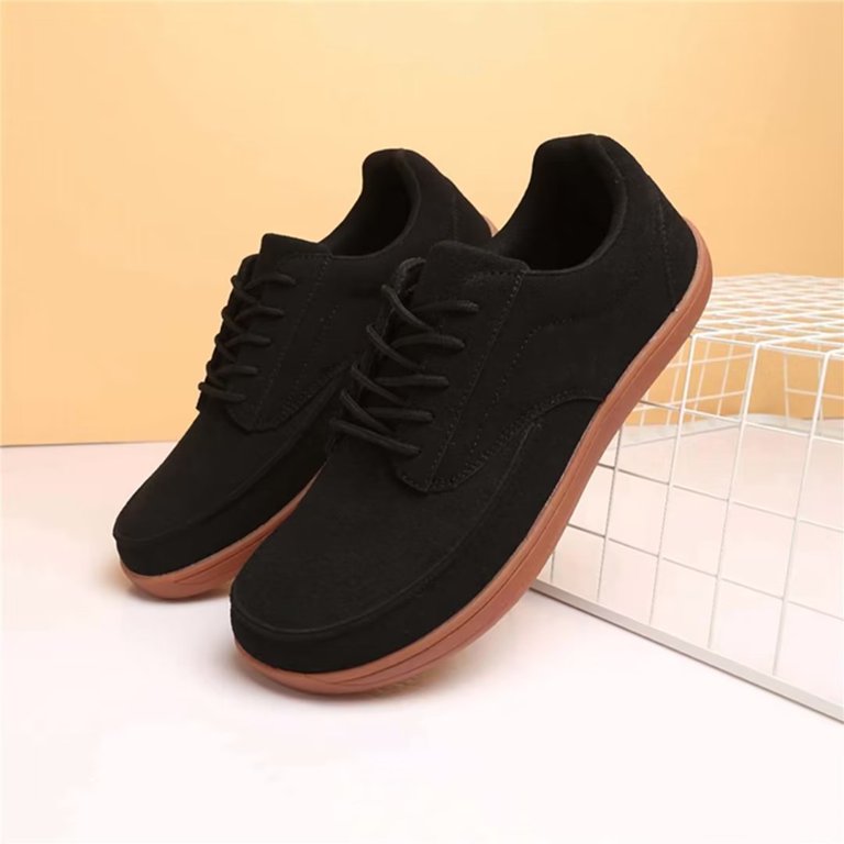 Damyuan Men's Wide Barefoot Shoes Comfortable Walking Boat Shoes Minimalist  Slip-ons Sneakers - Walmart.com