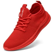 Htcenly Running Shoes Men Fashion Sneakers Casual Walking Shoes Sport Athletic Shoes Lightweight Breathable Comfortable