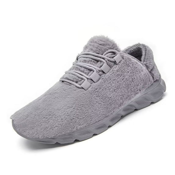 Damyuan Womens Comfortable Memory cotton-padded Shoes Plush Lined House Shoes Soft Warm Winter Outdoor Shoes