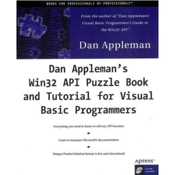 Pre-Owned Dan Appleman's API Puzzle Book & Tutorials for Visual Basic (Other)