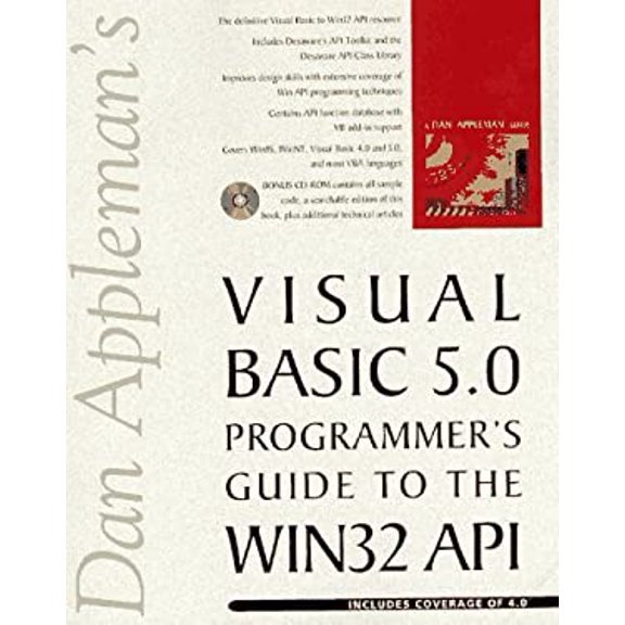 Pre-Owned Dan Appleman's Visual Basic 5.0 Programmer's Guide to the Win32 Api (Paperback) 1562764462 9781562764463