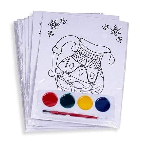 Dan As 21873 5 x 6.5 in. 12 Personal Coloring Kits Chanukkah Pitcher