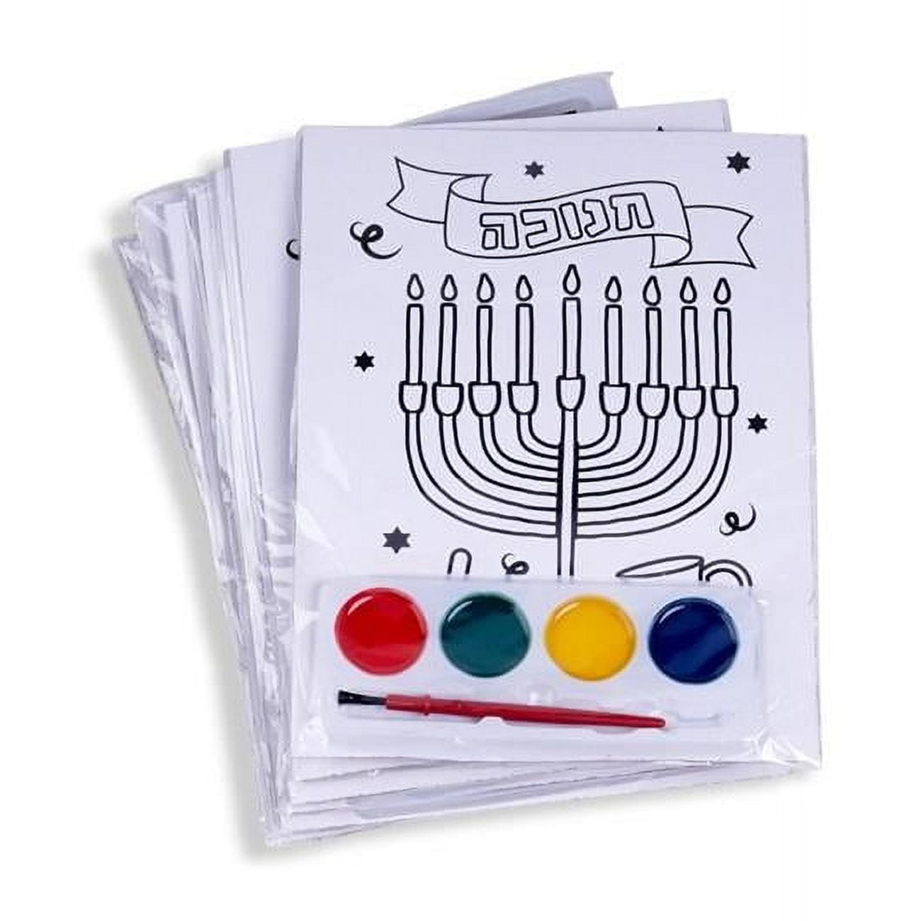 Dan As 21874 5 x 6.5 in. Personal Coloring Chanukkah Pitcher - Kit of 12