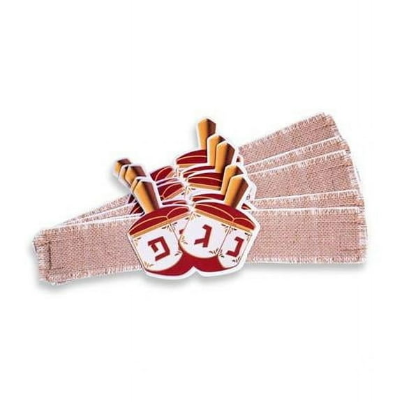 Dan As 3238 Linen Like Paper Napkin Holder with Swivel - 10 Piece