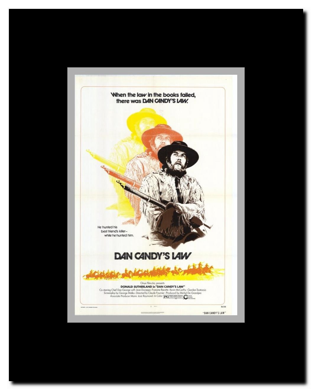Dan Candy's Law Framed Movie Poster
