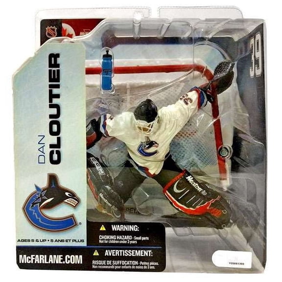 Dan Cloutier Action Figure White Jersey Variant Sports Picks Series 5