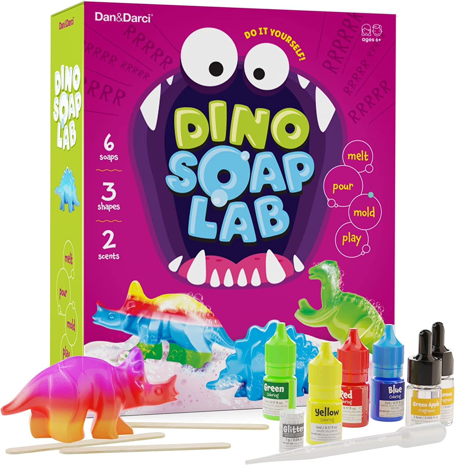 Dino Soap Making Kit for Kids — Dan&Darci