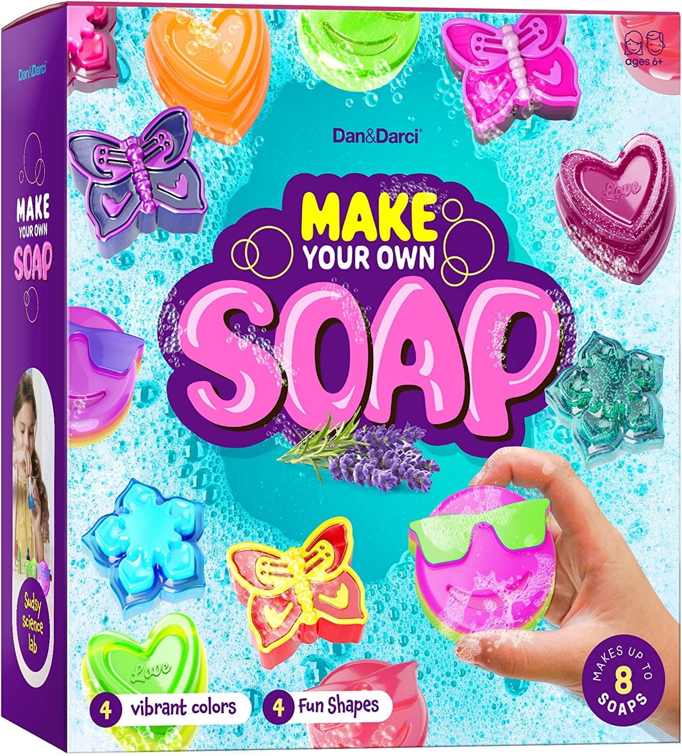 Dan&Darci Soap Making DIY Kit Crafty Science Project & Fun Gift Ages
