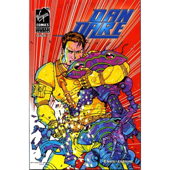 Dan Dare #3A VF ; Virgin Comic Book