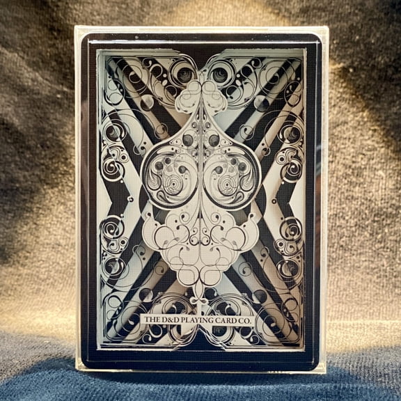 Dan & Dave Smoke & Mirrors Ace Cross carved playing cards by Victor de Urda