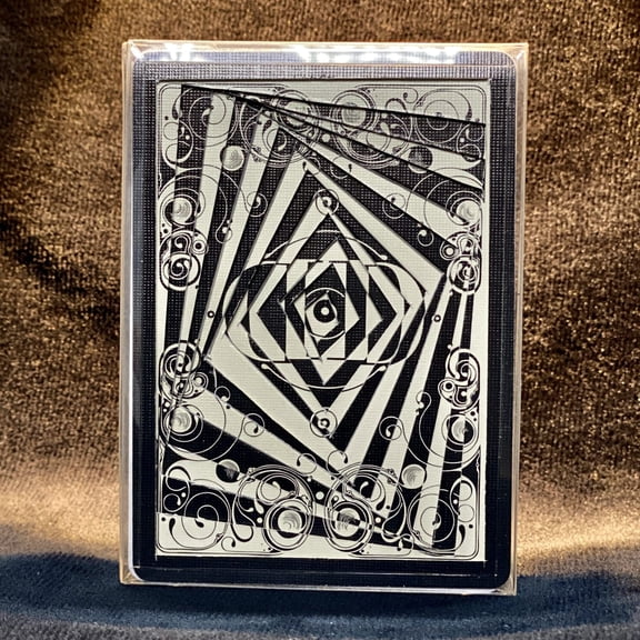 Dan & Dave Smoke & Mirrors Square carved playing cards by Victor de Urda 1 of 1
