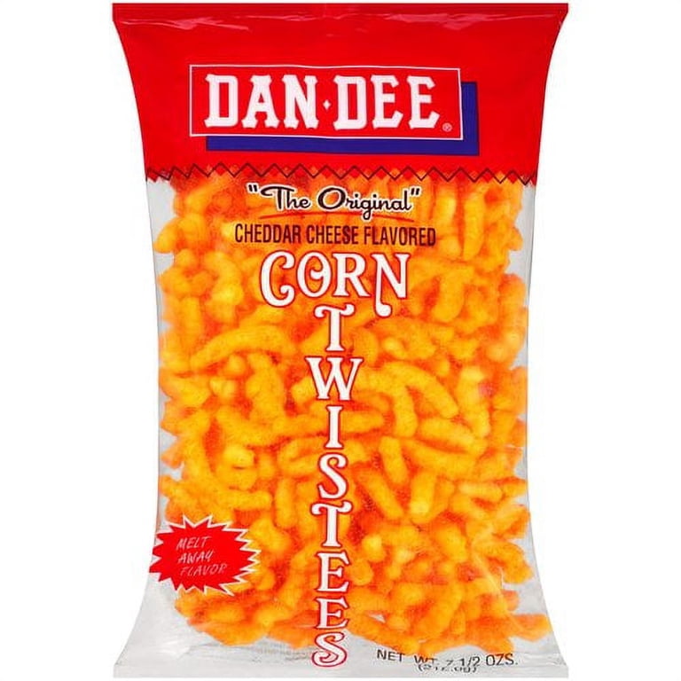 dandee⭐︎ Dan Dee Cheddar Cheese Corn Twisters, 7.5 oz. - Walmart.com
