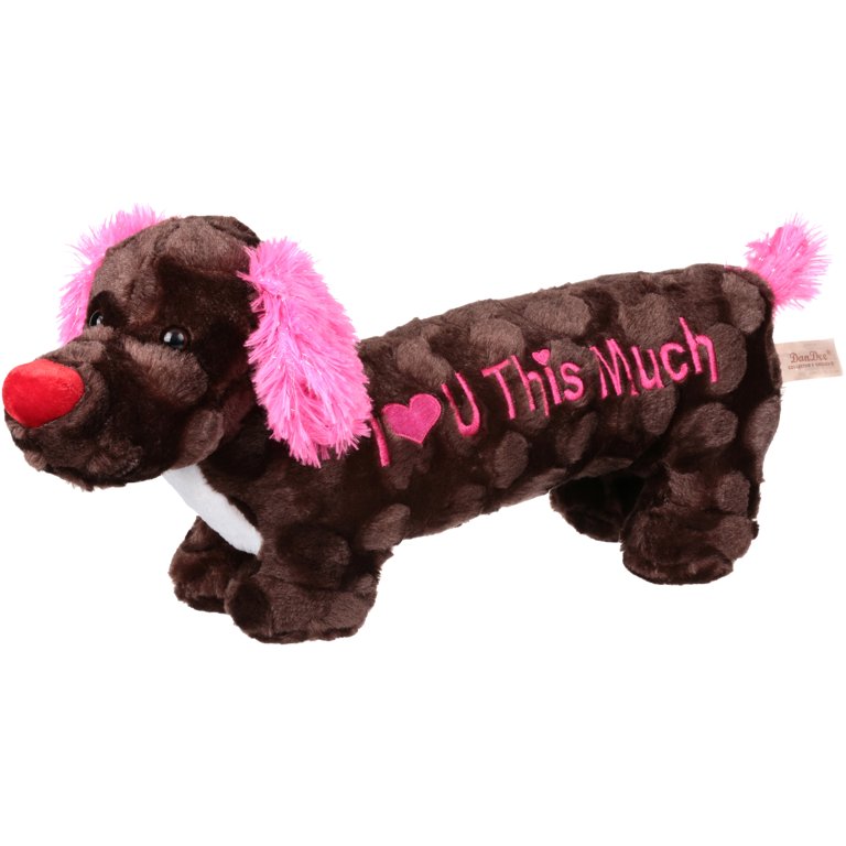 Dachshund stuffed clearance animal walmart