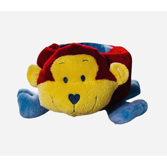 Dan Dee Soft Plush Easter Basket with Red Monkey, Multicolor Monkey