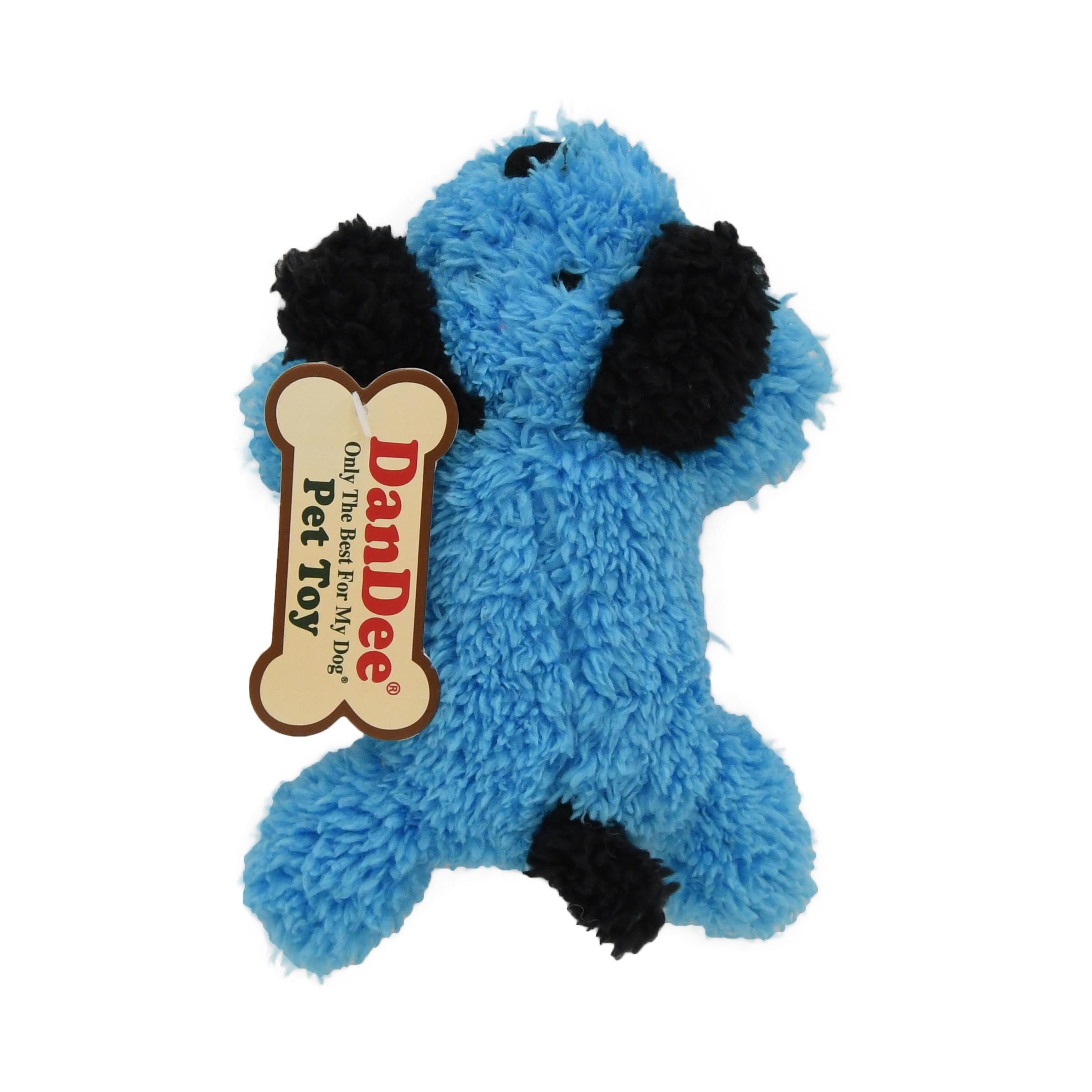 Dan Dee Squeaky & Plush Dog Toy with Eco Friendly Fiber for Small Dogs,  Multicolor - Walmart Business Supplies