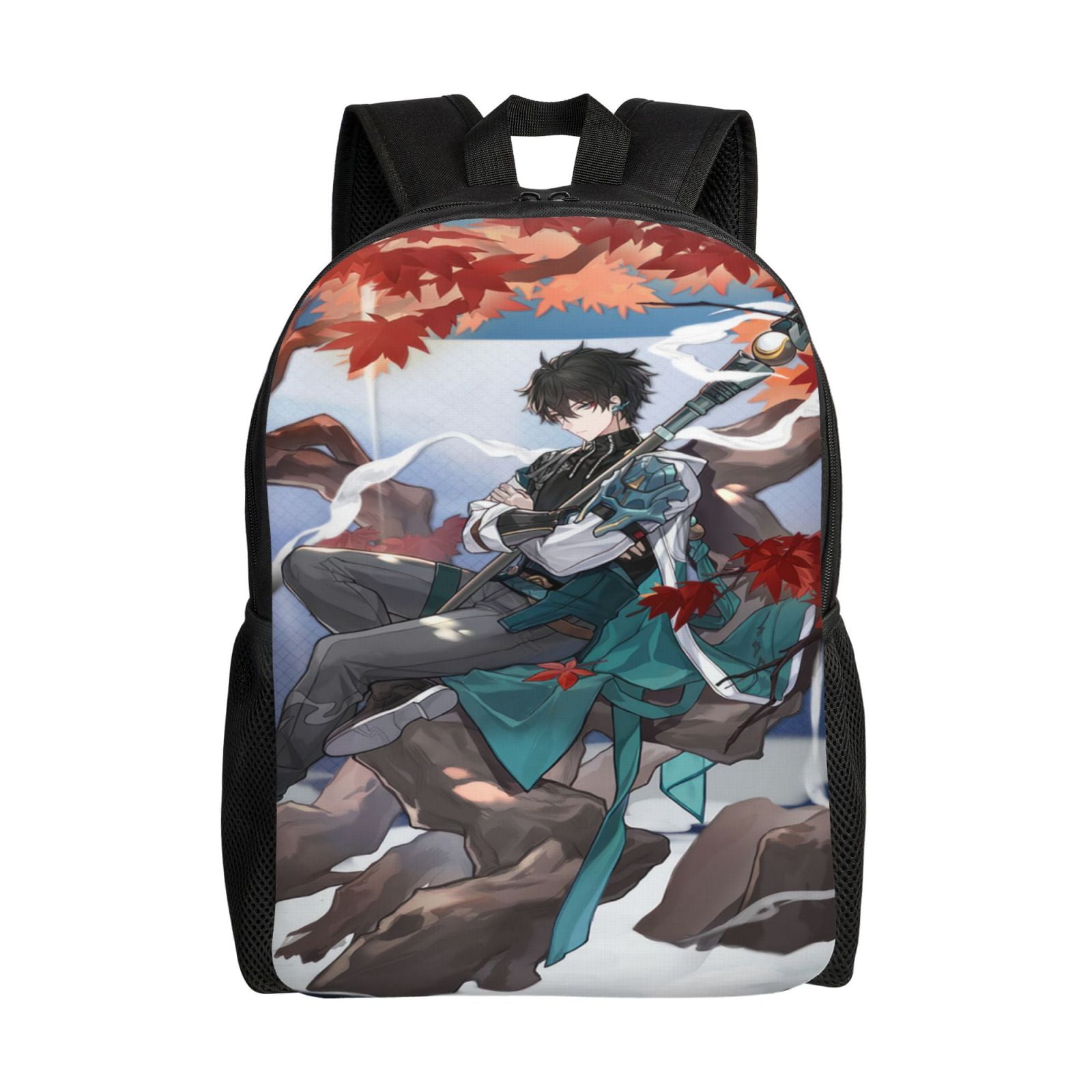 Dan Heng Honkai Star Rail Backpack Cute Anime Large Capacity Multifunction Backpacks Lightweight