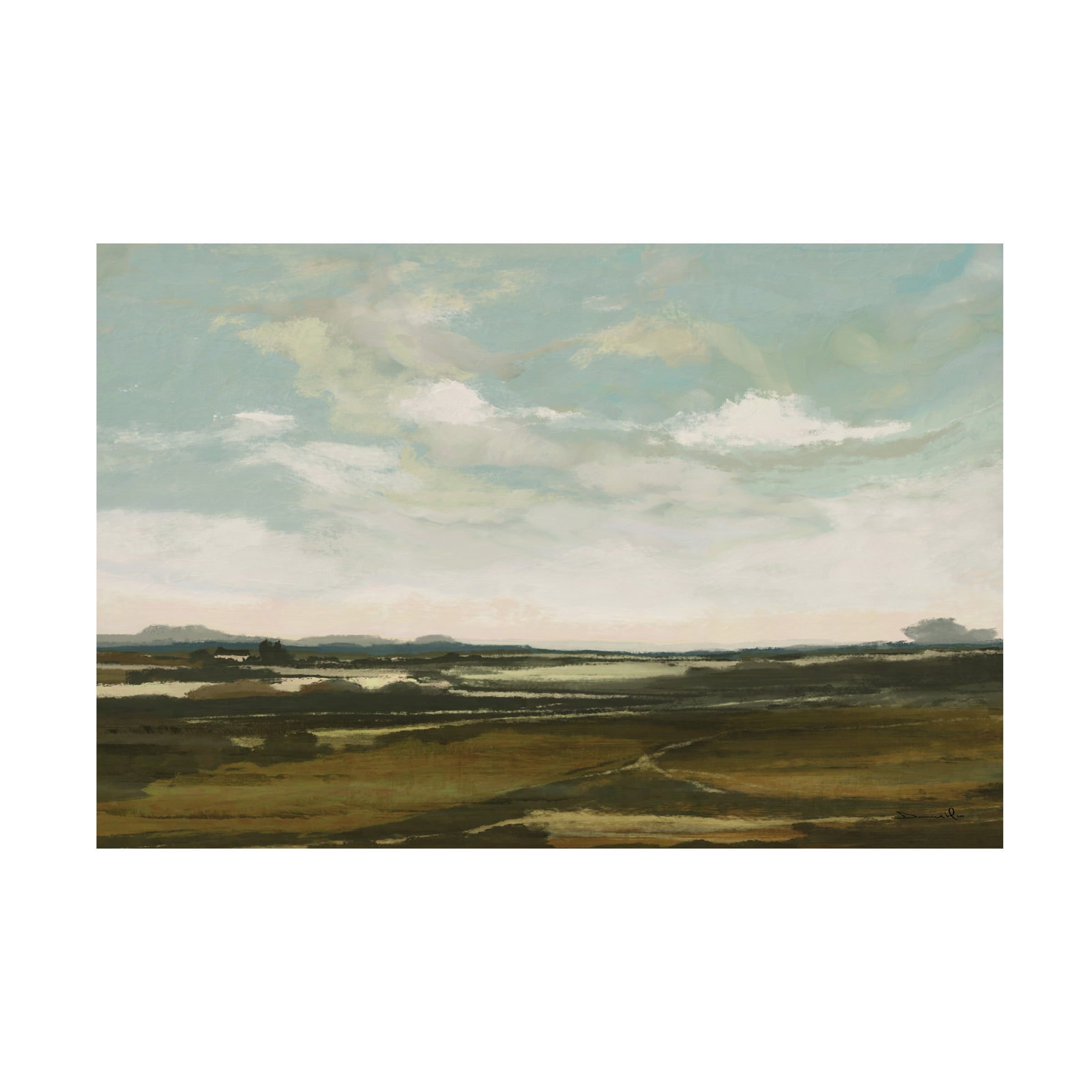 Dan Hobday 'Landscape' Canvas Art