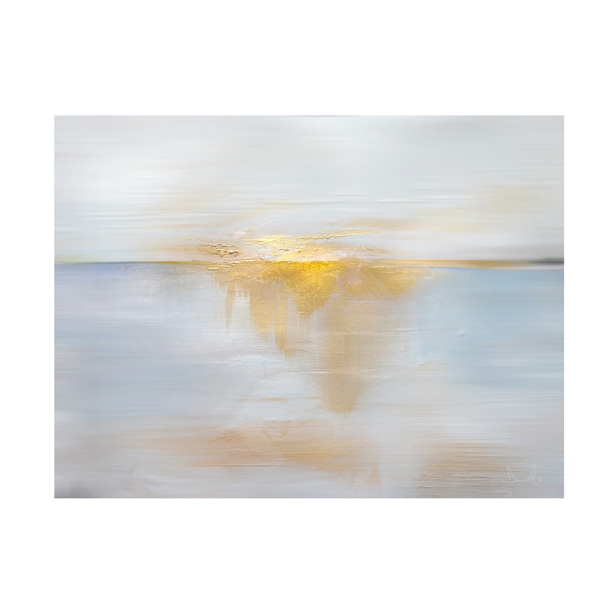 Dan Hobday 'Sea Sun' Canvas Art
