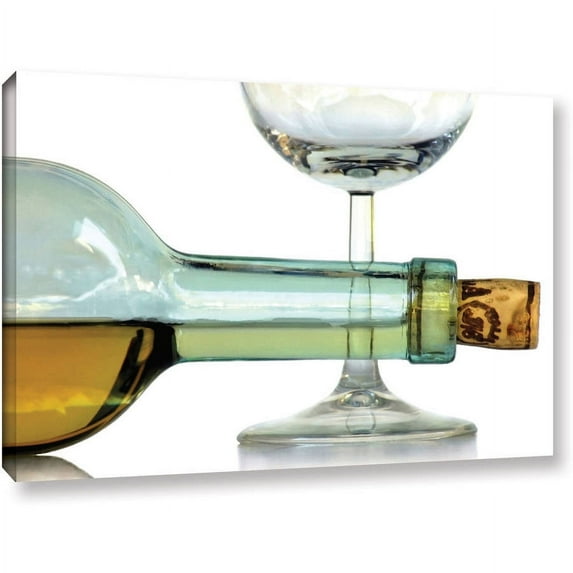 Dan Holm "Bottle Plus Glass" Gallery-Wrapped Canvas