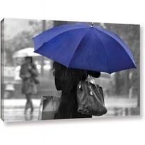 Dan Holm "Rainy Blue" Gallery-Wrapped Canvas