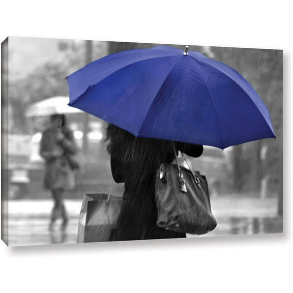 Dan Holm "Rainy Blue" Gallery-Wrapped Canvas
