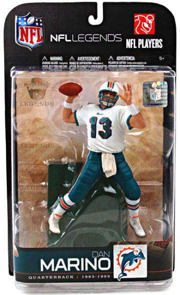 Dan Marino Action Figure White Jersey Variant NFL Miami Dolphins