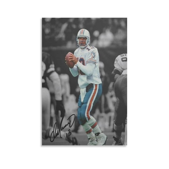 Dan Marino Canvas Posters Art Poster Canvas Painting Decor Wall Print Photo Gifts Home Modern Decorative Posters 24x36inch(60x90cm)