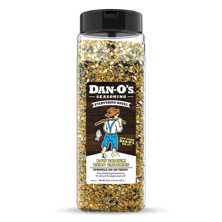 Dan-O's Crunchy™ Seasoning - All-Purpose Seasoning - Great for cooking & grilling anything - Large bottle (20 oz)
