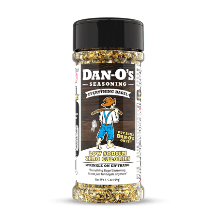 Dan-O's Crunchy Seasoning - All-Purpose Seasoning - Great for cooking & grilling anything - Small bottle (3.5 oz)