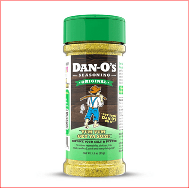 Dan-O's Original Seasoning - All-Purpose Seasoning - Great for grilling and cooking anything - Small bottle (3.5 oz)