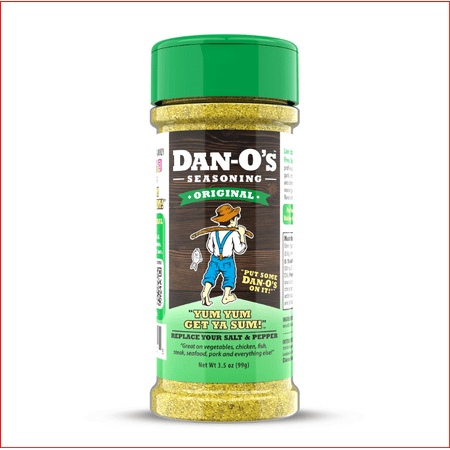 Dan-O's Original Seasoning - All-Purpose Seasoning - Great for grilling and cooking anything - Small bottle (3.5 oz)