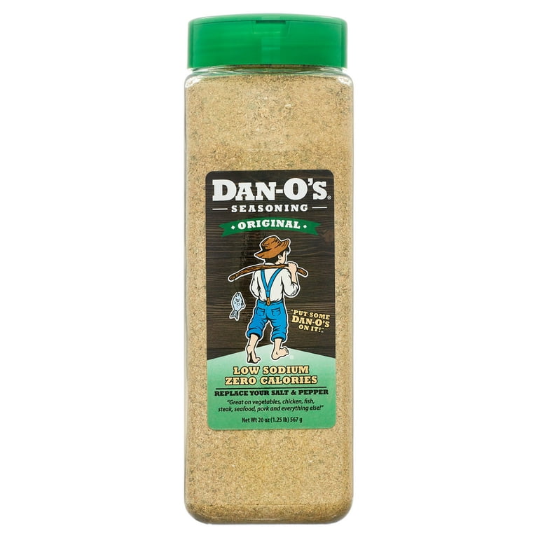 6 pack) Dan-O's Original Seasoning - All-Natural, 20oz 