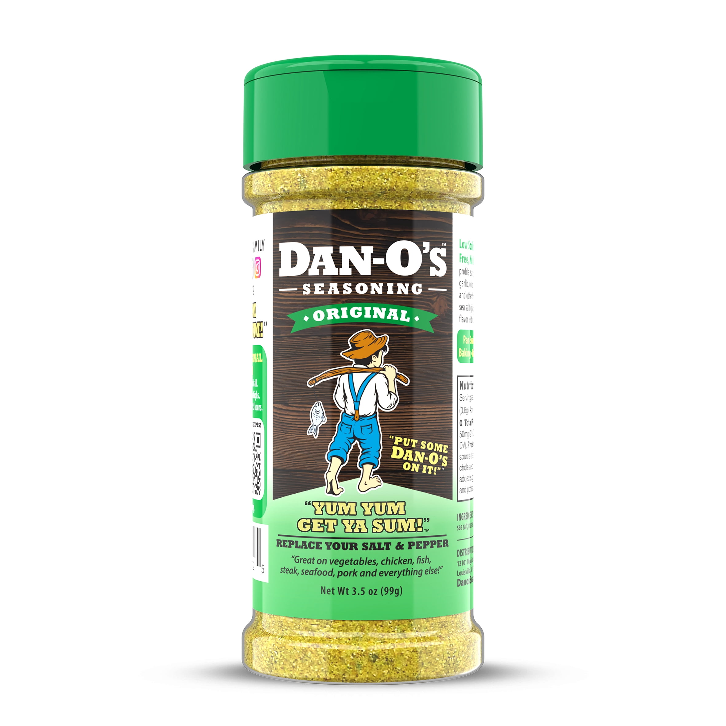 Dan-O's Cheesoning Seasoning, Small Bottle 1 Pack 2.6 OZ Low Sodium 0  Calories